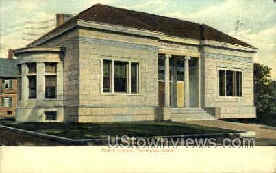 Public Library - Torrington, Connecticut CT Postcard