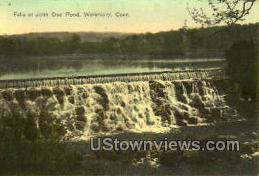 John Dee Pond - Waterbury, Connecticut CT Postcard