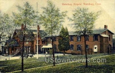 Waterbury Hospital - Connecticut CT Postcard