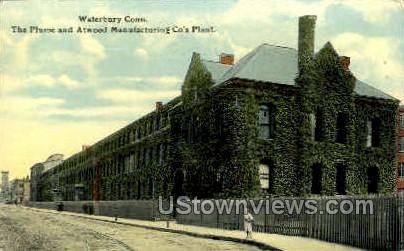 The Plume - Waterbury, Connecticut CT Postcard