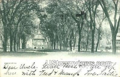 The Green - Waterbury, Connecticut CT Postcard