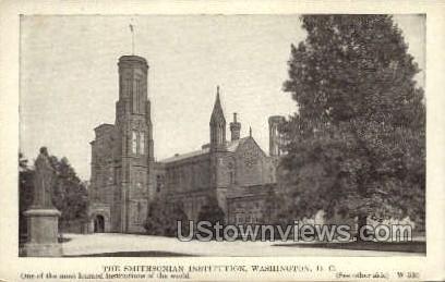 The Smithsonian Institution - District Of Columbia Postcards, District of Columbia DC Postcard
