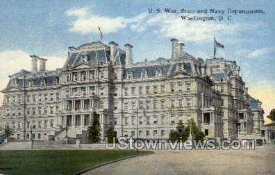U.S. War, State, and Navy Department - District Of Columbia Postcards, District of Columbia DC Postcard