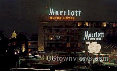 Marriott Motor Hotel - District Of Columbia Postcards, District of Columbia DC Postcard