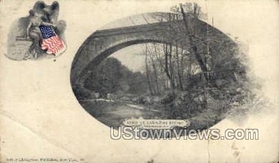 Aqueduct, Cabin John Bridge - District Of Columbia Postcards, District of Columbia DC Postcard