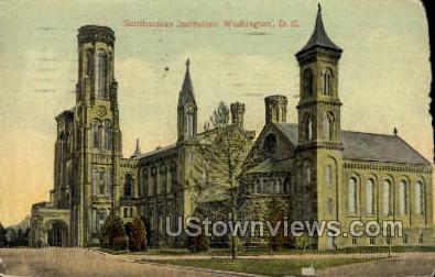 Smithsonian Institution - District Of Columbia Postcards, District of Columbia DC Postcard