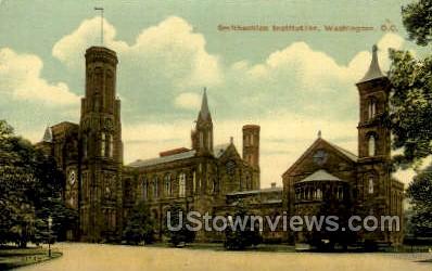 Smithsonian Institution - District Of Columbia Postcards, District of Columbia DC Postcard