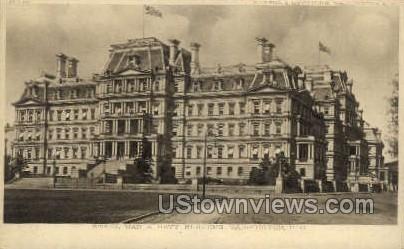 U.S. War, State, and Navy Department - District Of Columbia Postcards, District of Columbia DC Postcard