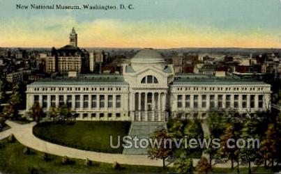 New National Museum - District Of Columbia Postcards, District of Columbia DC Postcard