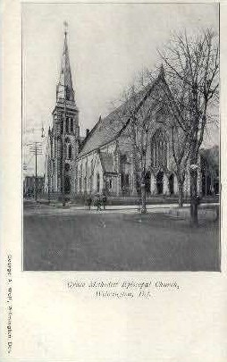 Grace Methodist Episcopal Church - Wilmington, Delaware DE Postcard