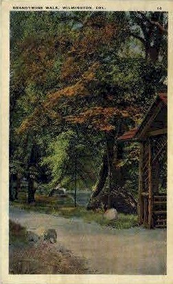 Brandywine Walk - Wilmington, Delaware DE Postcard