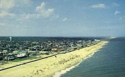 Helicopter - Rehoboth Beach, Delaware DE Postcard