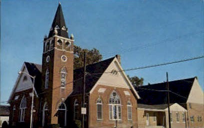 Mt. Olivet Methodist Church - Seaford, Delaware DE Postcard