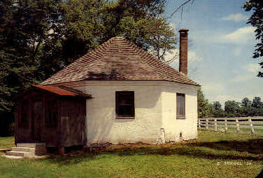 Octagonal Schoolhouse - Little Creek, Delaware DE Postcard