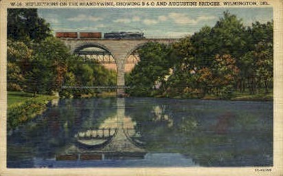 Brandywine Village - Wilmington, Delaware DE Postcard