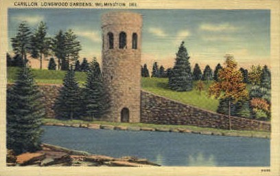 Carillion Tower - Wilmington, Delaware DE Postcard
