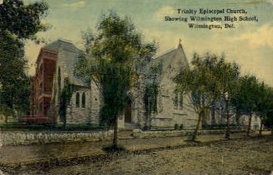 Trinity Episcopal Church - Wilmington, Delaware DE Postcard