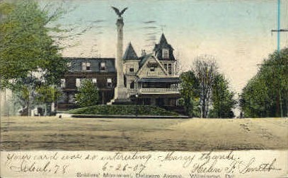 Delaware Avenue - Wilmington Postcard