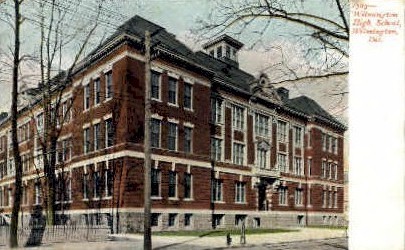 High School - Wilmington, Delaware DE Postcard