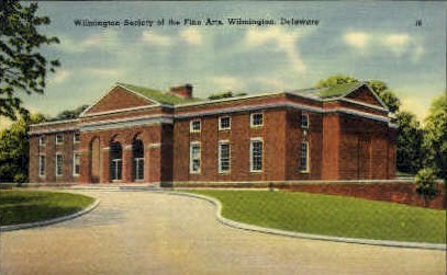Wilmington Society of Fine Arts - Delaware DE Postcard