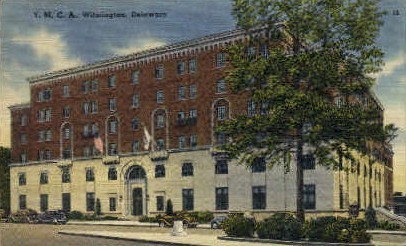 Y. M. C. A. Building - Wilmington, Delaware DE Postcard
