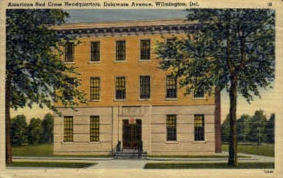 American Red Cross Headquarters - Wilmington, Delaware DE Postcard