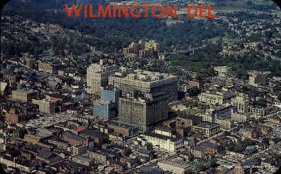 Metropolitan Wilmington - Delaware DE Postcard
