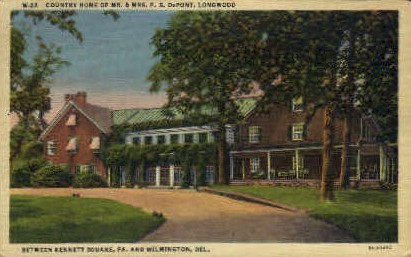 Kennett Square - Wilmington, Delaware DE Postcard
