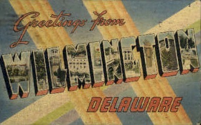 Brandywine River - Wilmington, Delaware DE Postcard