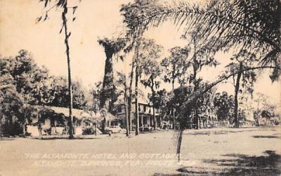 The Altamonte Hotel and Cottages Altamonte Springs, Florida Postcard