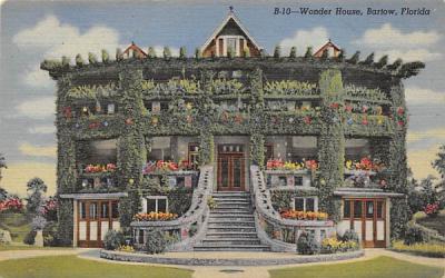 Wonder House Bartow, Florida Postcard
