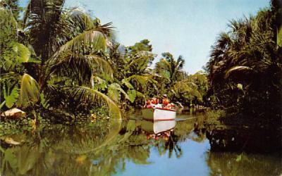 One Of The Electric Boats Boca Raton, Florida Postcard