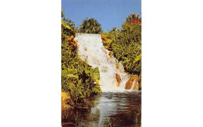 Zambezi Falls, at Africa-U. S. A.  Boca Raton, Florida Postcard
