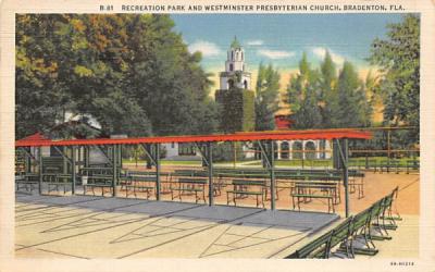 Recreation Park, Westminister Presbyterian Church Bradenton, Florida Postcard