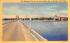 Bradenton, FL, USA, Manatee River Bridge Florida Postcard