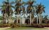 Royal Palms, Fountain Scene in Sunny Florida, USA Postcard
