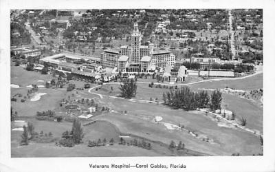 Veterans Hospital Coral Gables, Florida Postcard