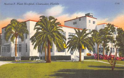 Morton F. Plant Hospital Clearwater, Florida Postcard