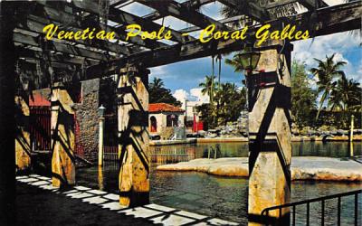 Venetian Pools Coral Gables, Florida Postcard