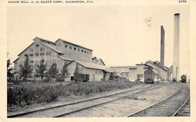 Sugar Mill Clewiston, Florida Postcard