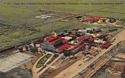 Sugar Mill of United States Sugar Corporation Clewiston, Florida Postcard