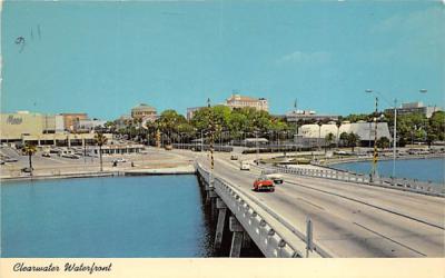 Clearwater Waterfront Florida Postcard
