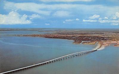 Cape Coral Bridge Florida Postcard