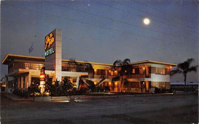 Sta 'N Pla Motel Clearwater Beach, Florida Postcard