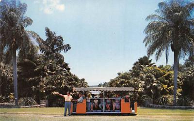 The Rambler takes visitors on guided tours Coral Gables, Florida Postcard