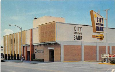City National Bank Clearwater, Florida Postcard