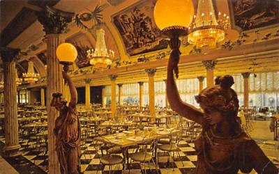 The Golden Main Dining Room at Kapol Tree Inn Clearwater, Florida Postcard