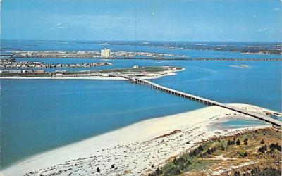 Clearwater Pass Bridge Florida Postcard