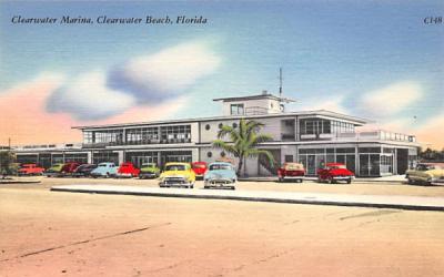 Clearwater Marina Clearwater Beach, Florida Postcard