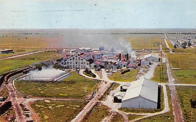 largest raw Sugar Mill in Continental United States Clewiston, Florida Postcard